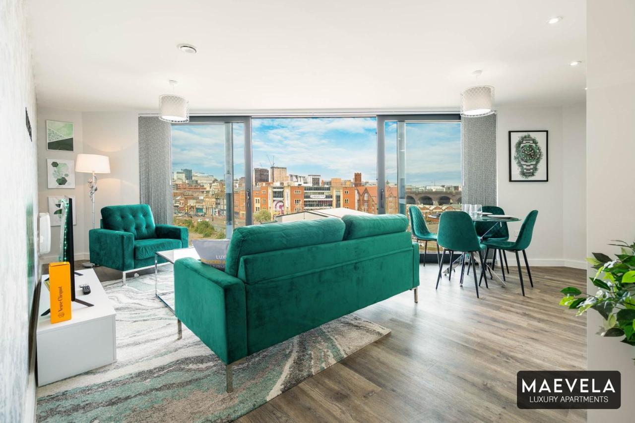 Maevela Apartments - Luxury Top Floor Penthouse - With Parking - 2 Bedroom New Build Apartment ✪ City Centre, Digbeth ✓ With Huge Patio Sliding Doors - City View - Rooftop Terrace - Ps4 & Smart Tv'S Бирмингем Экстерьер фото