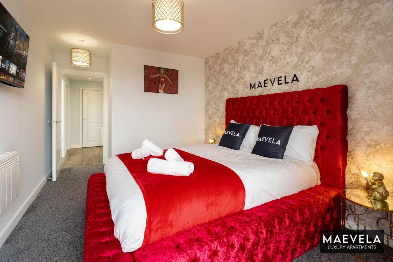 Maevela Apartments - Luxury Top Floor Penthouse - With Parking - 2 Bedroom New Build Apartment ✪ City Centre, Digbeth ✓ With Huge Patio Sliding Doors - City View - Rooftop Terrace - Ps4 & Smart Tv'S Бирмингем Экстерьер фото