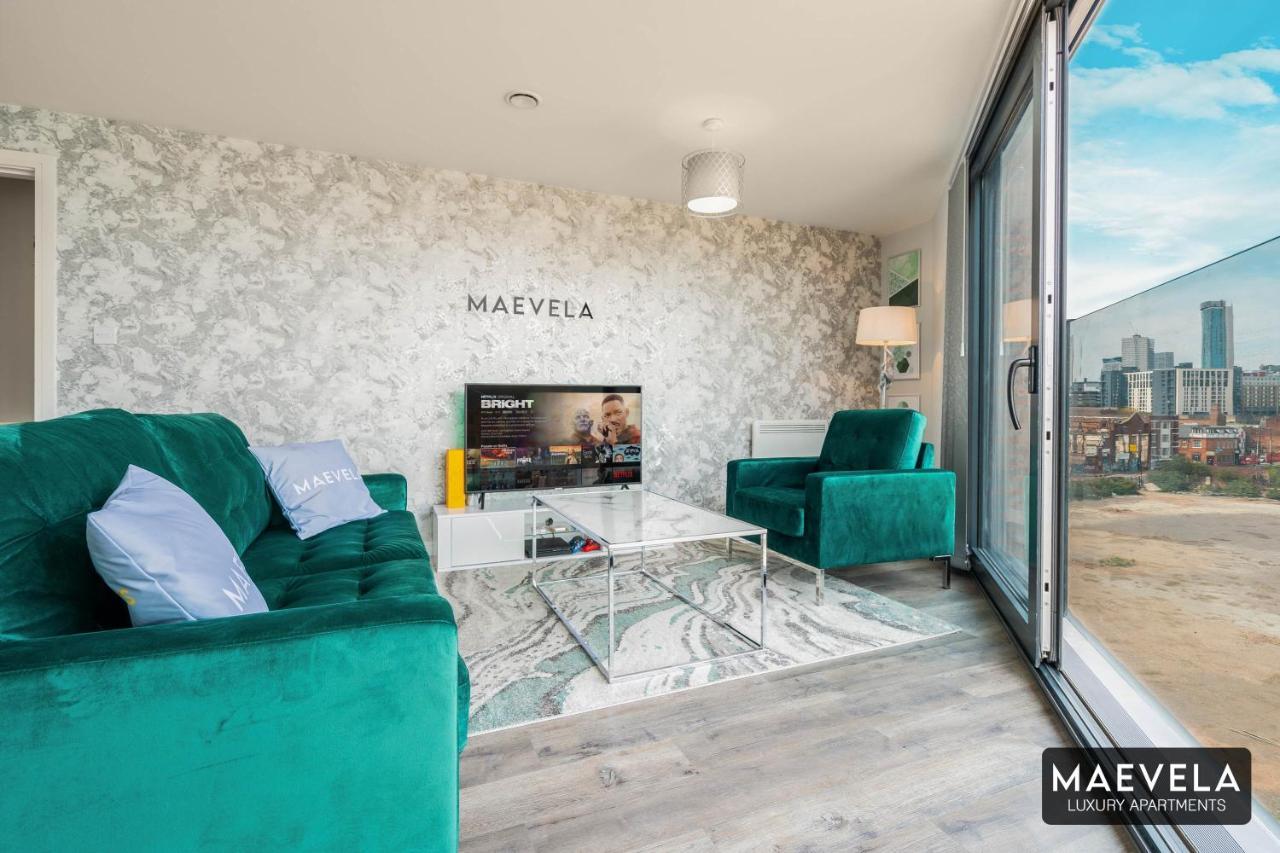 Maevela Apartments - Luxury Top Floor Penthouse - With Parking - 2 Bedroom New Build Apartment ✪ City Centre, Digbeth ✓ With Huge Patio Sliding Doors - City View - Rooftop Terrace - Ps4 & Smart Tv'S Бирмингем Экстерьер фото
