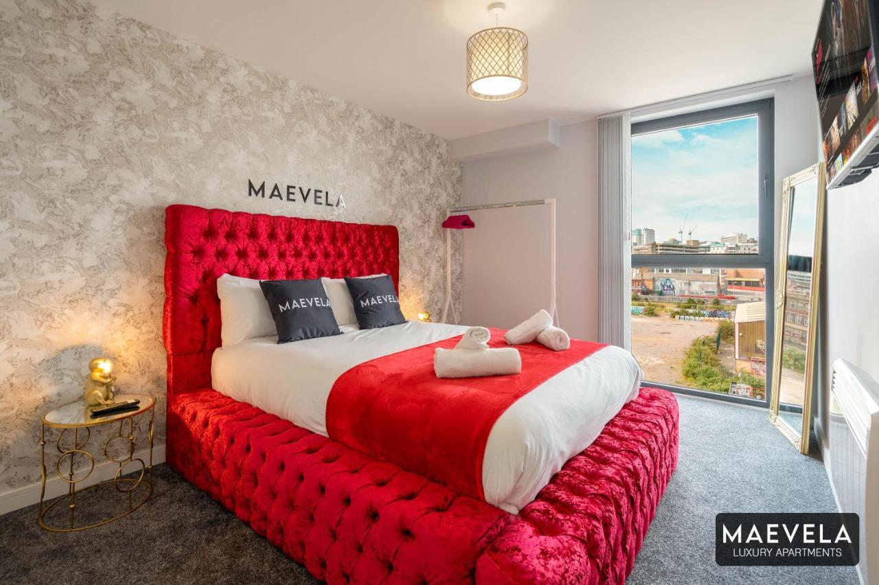 Maevela Apartments - Luxury Top Floor Penthouse - With Parking - 2 Bedroom New Build Apartment ✪ City Centre, Digbeth ✓ With Huge Patio Sliding Doors - City View - Rooftop Terrace - Ps4 & Smart Tv'S Бирмингем Экстерьер фото