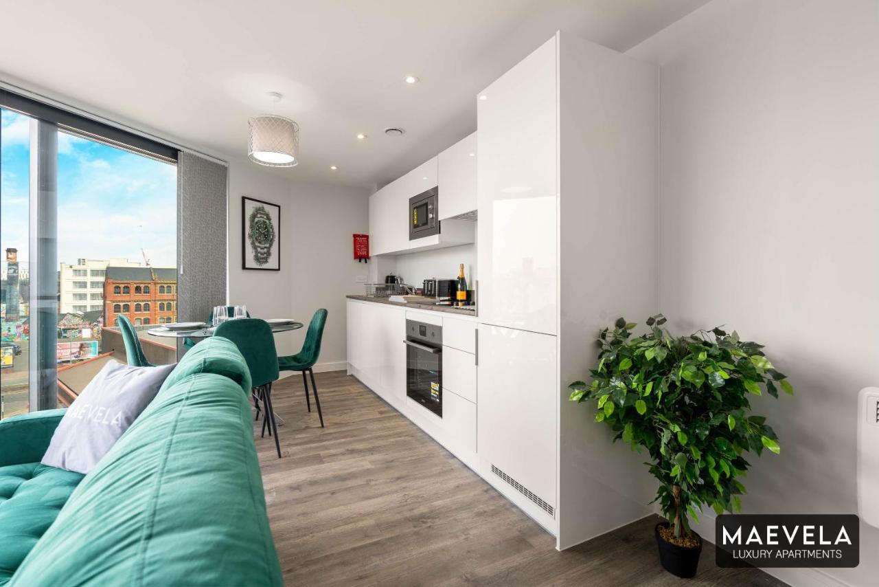 Maevela Apartments - Luxury Top Floor Penthouse - With Parking - 2 Bedroom New Build Apartment ✪ City Centre, Digbeth ✓ With Huge Patio Sliding Doors - City View - Rooftop Terrace - Ps4 & Smart Tv'S Бирмингем Экстерьер фото
