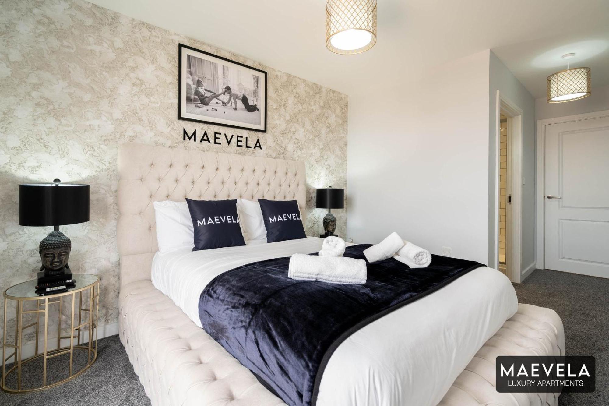 Maevela Apartments - Luxury Top Floor Penthouse - With Parking - 2 Bedroom New Build Apartment ✪ City Centre, Digbeth ✓ With Huge Patio Sliding Doors - City View - Rooftop Terrace - Ps4 & Smart Tv'S Бирмингем Экстерьер фото