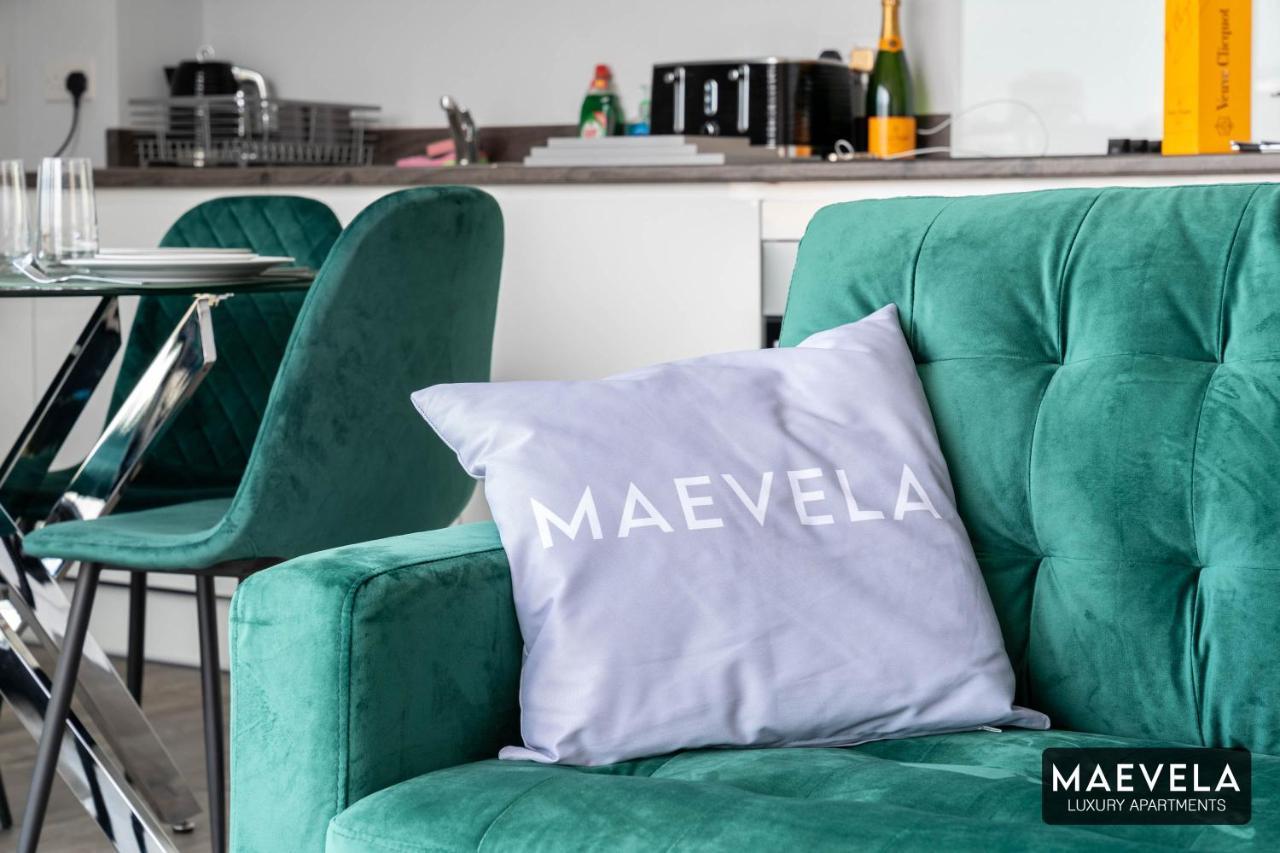 Maevela Apartments - Luxury Top Floor Penthouse - With Parking - 2 Bedroom New Build Apartment ✪ City Centre, Digbeth ✓ With Huge Patio Sliding Doors - City View - Rooftop Terrace - Ps4 & Smart Tv'S Бирмингем Экстерьер фото